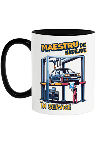 StoryGift Romania Cana Mecanic Maestru De Nadejde In Service, 330ml, Ceramica...