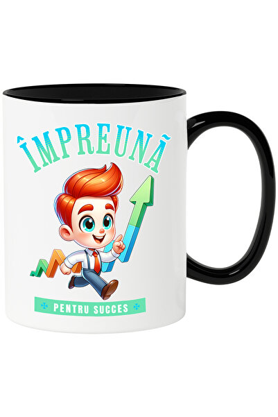 StoryGift Romania Cana Impreuna Pentru Succes, Om Antreprenor, Grafic Pozitiv...