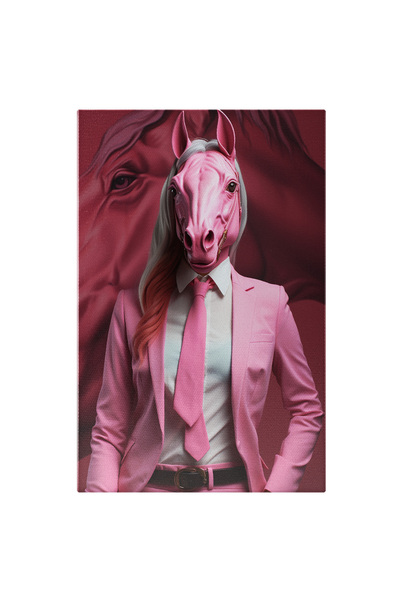 StoryGift Romania Tablou Canvas: Fata Cal Animatie, Anime,lucrari De Arta, Gu...