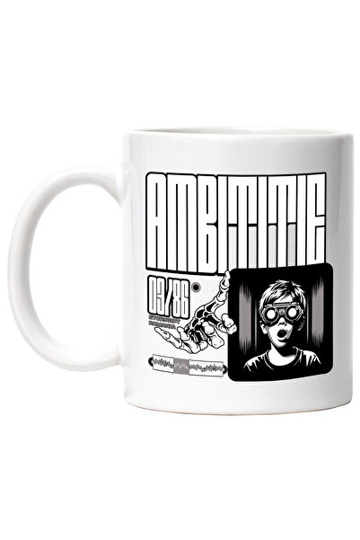 StoryGift Romania Cana Copil Cu Ochielari Vr Uimire Ambitii. , 330ml, Ceramic...