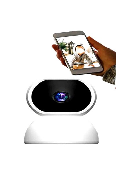 BLUE İNTER 4MP 2K WiFi IP Kamera Kablosuz 360 Derece Dönen WIFI Güvenlik Kamera CMR26