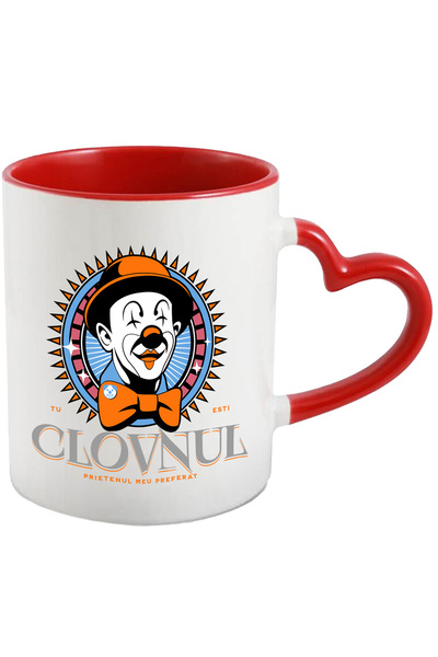 StoryGift Romania Cana Tu Esti Clovnul Meu Preferat Prieten Haios Bff, 330ml,...