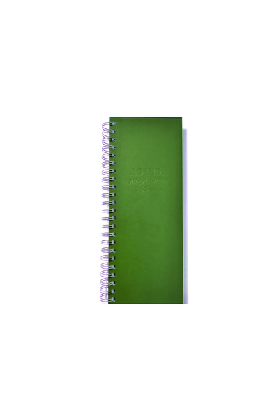 Arhi Design Agenda Programari 1/2 A4, 365 Zile Cu Spira, Verde, 4 Buc/set