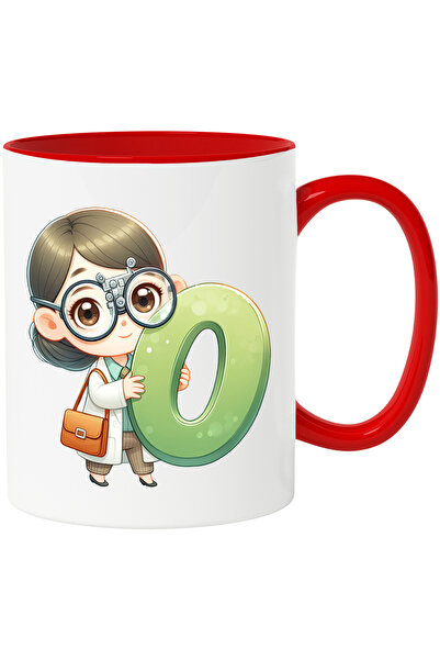 StoryGift Romania Cana Cu O Doctorita Care Tine Litera "o" | Ilustratie | Oft...