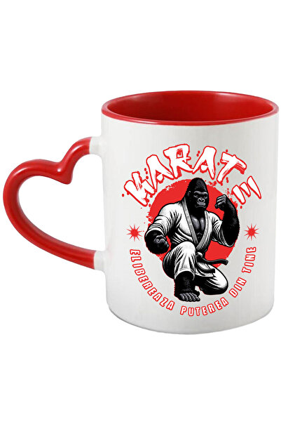 StoryGift Romania Cana Cu Gorila In Costum De Arte Martiale Karate Lupta De C...