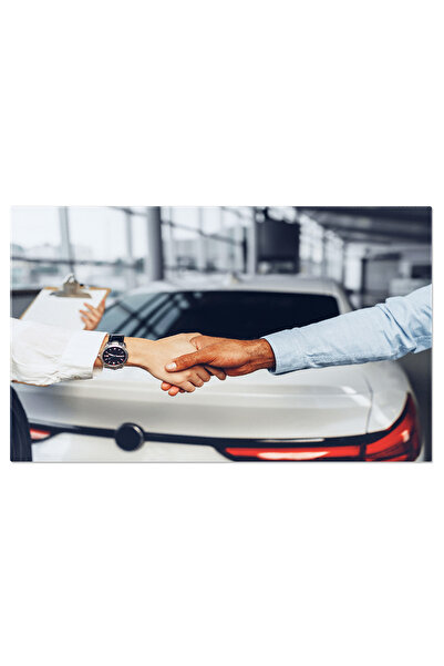 StoryGift Romania Tablou Canvas Contract De Vanzare-achizitie Auto - Afacerea...