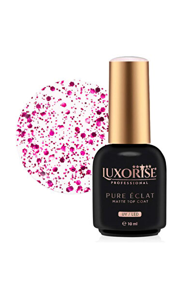 LUXORISE Strat superior - Pure Eclat Matte, Fuchsia 10ml
