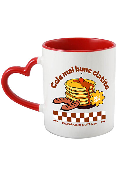 StoryGift Romania Cana Tort De Clatite Sirop, Text Cele Mai Bune Clatite Preparate De Iubita Mea, , Cu ,stg