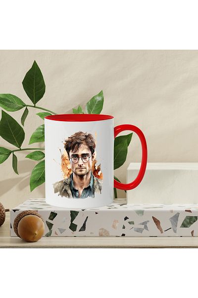 StoryGift Romania Harry Potter Mug, Fictional Character, Film Series, Multicolor 330 ml, Ceramics, With ,STG