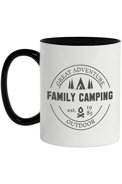 StoryGift Romania Mug Extraordinary Adventures, Family in Nature, Camping. Hiking, Exploration, 33, With
