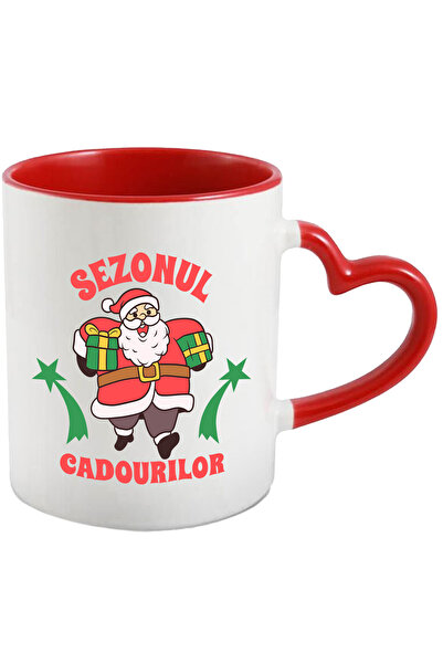 StoryGift Romania Cana Sezonul Cadourilor Mos Craciun Sarbatoare , 330ml, Cer...
