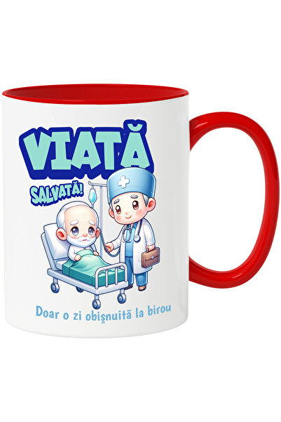 StoryGift Romania Cana Barbat Doctor Cu Batran Pacient Text Viata Salvata Doa...