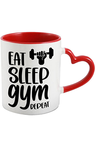 StoryGift Romania Cana Cu Textul "mananca. Dormi. Sala. Repeta." - Efort Fitn...