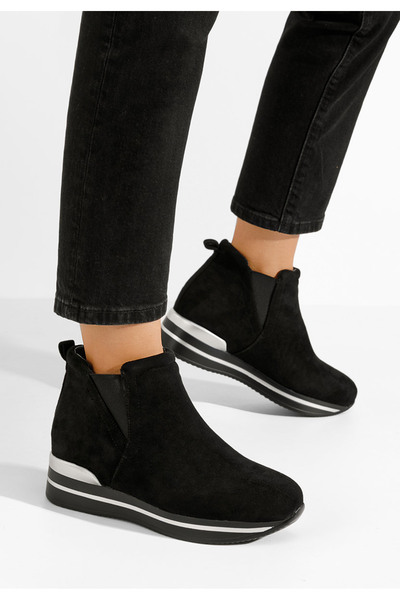 B T Shoes Sneakers γυναικεια μαύρα Sanera