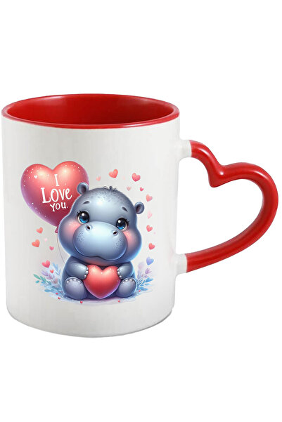 StoryGift Romania Cana Cu Un Pui De Hipopotam Timid | Ilustratie | Animalut S...