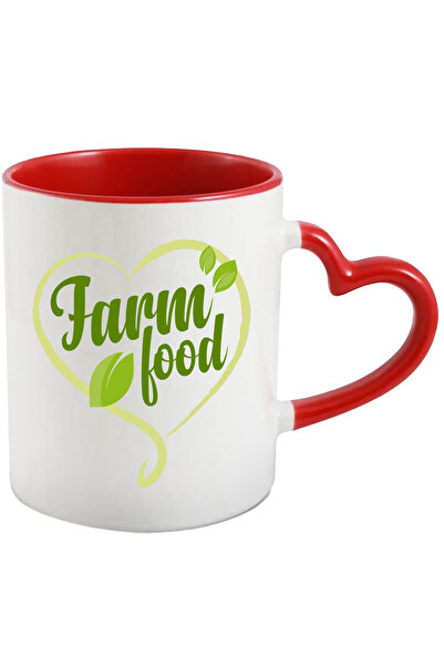 StoryGift Romania Cana Cu Mesaj In Engleza Farm Food, Frunza, Mancare, Ferma,...