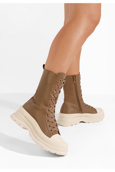 B T Shoes Sneakers Dama De Iarna Bolonia V3 Maro