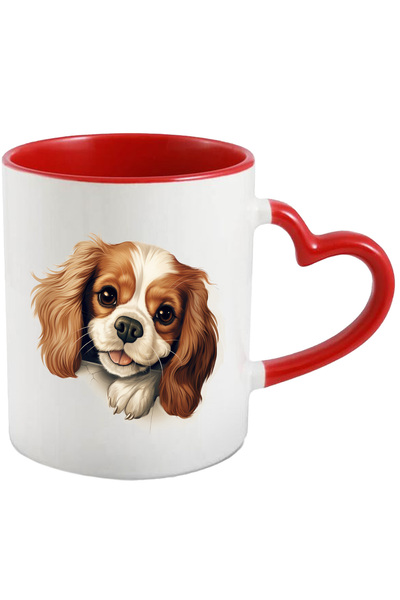 StoryGift Romania Cana Cu O Catelusa De Talie Mica | Ilustratie | Maro | Alba...