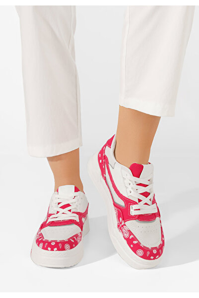 B T Shoes Fuchsiové dámské tenisky Seletia