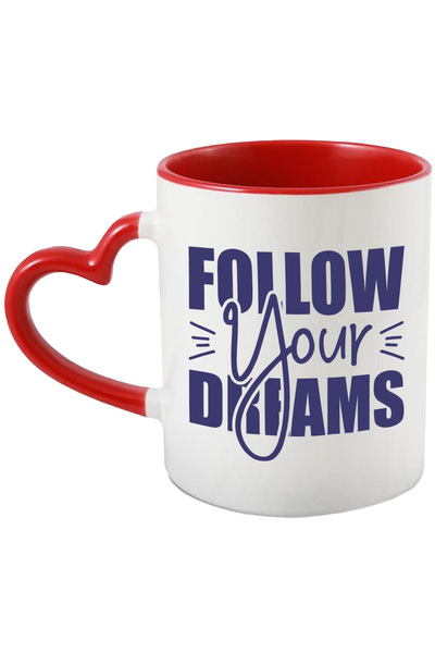 StoryGift Romania Cana Cu Mesaj Motivational In Limba Engleza "follow Your Dr...