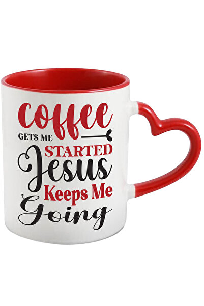 StoryGift Romania Cana Cu Mesajul "cafeaua Ma Face Sa Ma Apuc, Iisus Ma Face ...