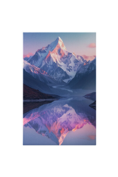 StoryGift Romania Tablou Canvas: Apa Ce Arată Drumul Către Munții Înalți Cale...