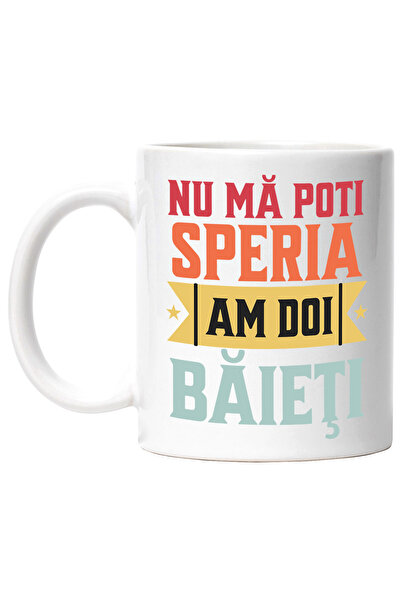 StoryGift Romania Cana Nu Ma Poti Speria. Am Doi Baieti Mama, Familie, 330ml,...
