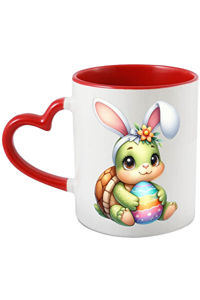 StoryGift Romania Cana Cu O Micuta Broasca Testoasa, Ilustratie, Urechi De Iepuras, Ou Vopsit, Dif, Cu ,stg