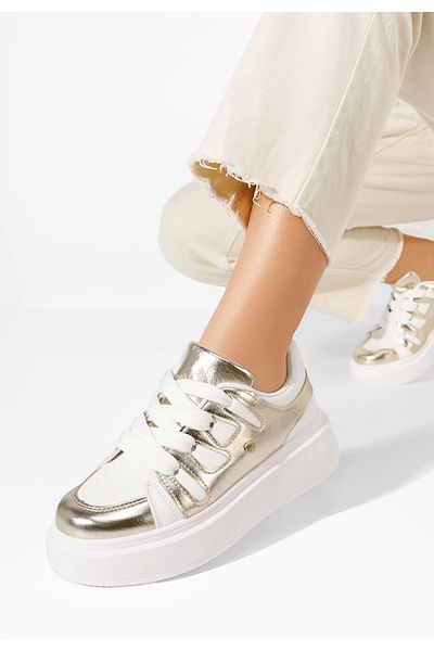 B T Shoes Sneakers Cu Platformă Cassatia Aurii