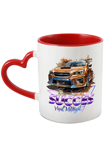 StoryGift Romania Cana Cu Mesaj Succes Visul Motorizat, Masina, Ilustratie, M...