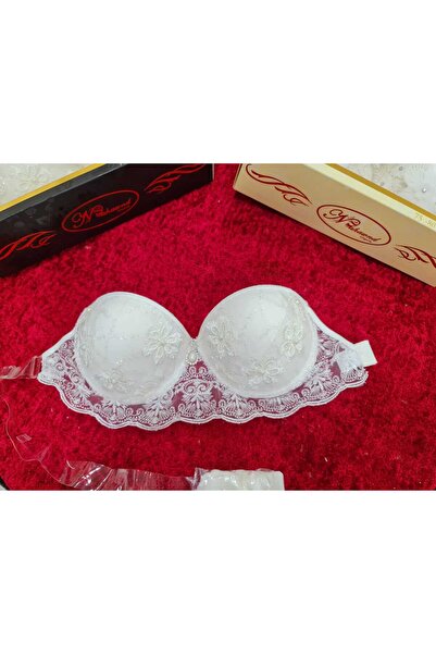 Lüx Wood gelinler için set sutyen takim