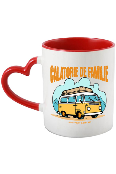 StoryGift Romania Cana Calatorie De Familie Caravana Aventura Iubire , 330ml,...
