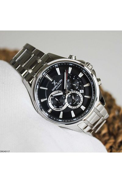 Daniel Klein Dk345117 Men's Wristwatch with Steel Cord