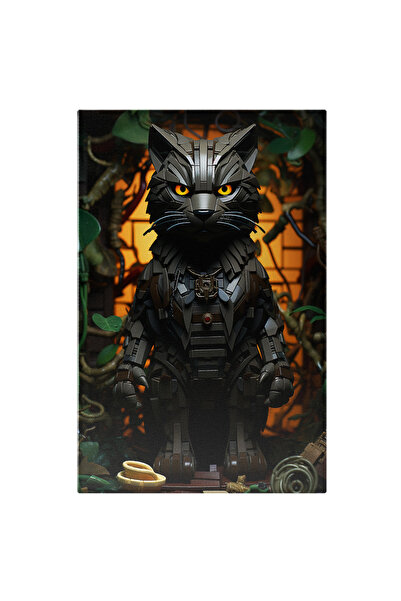 StoryGift Romania Tablou Canvas: Jaguar Adult Din Plastic Animatie, Arta,dese...