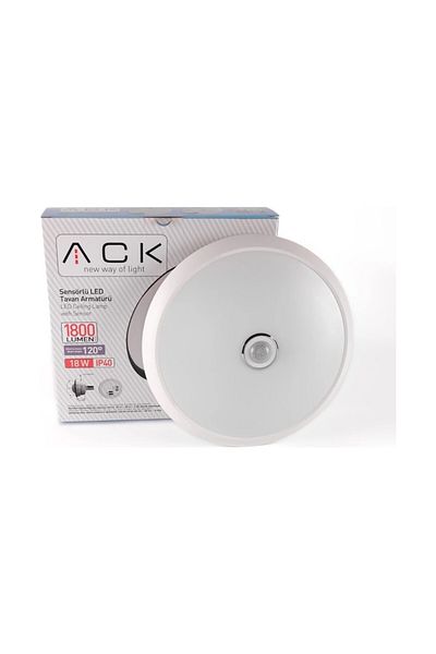 Cata Ack 18W 6500K Led Ceiling Light with Sensor with Emergency Kit