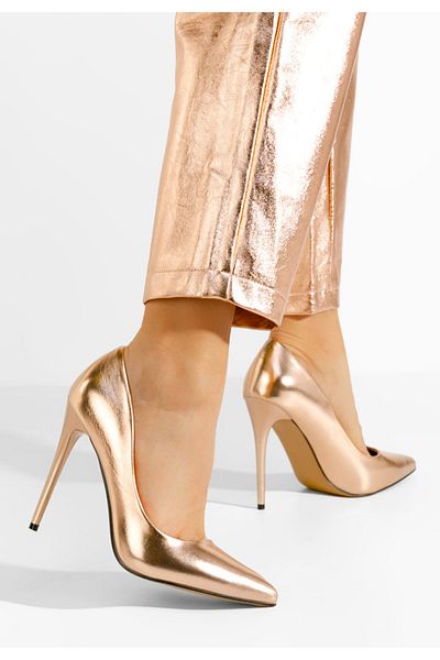 B T Shoes Pantofi Stiletto Zahara Champagne