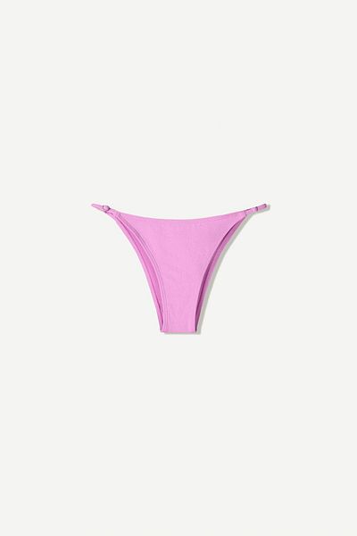 Bershka Glittery bikini bottoms