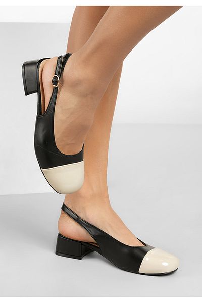 B T Shoes Pantofi Slingback Charissa V2 Negri