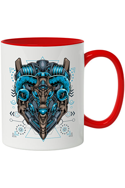 StoryGift Romania Cana Cu Berbec, Mecha, Robot, Geometric, Sf, Cyberpunk, Mul...