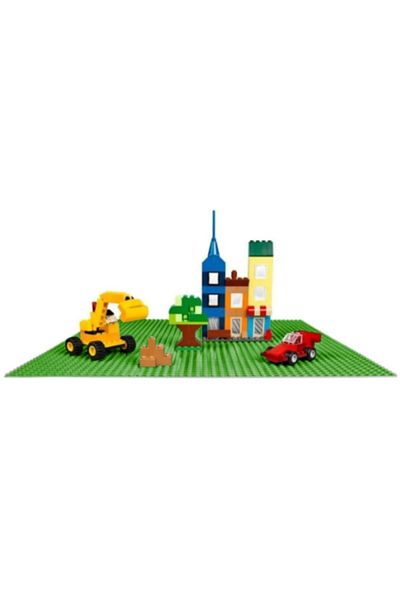 İntelliGames Green Plate for Puzzle Toys Floor- Building Toy Floor Plate-25Cmx25Cm Dimensions