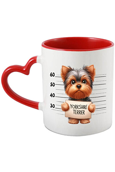 StoryGift Romania Cana Cu Yorkshire Terrier, Caine, Animal De Companie, Ilust...