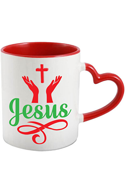 StoryGift Romania Cana Cu O Cruce Si Textul "jesus" - Iisus Pocainta Pace Cu ...