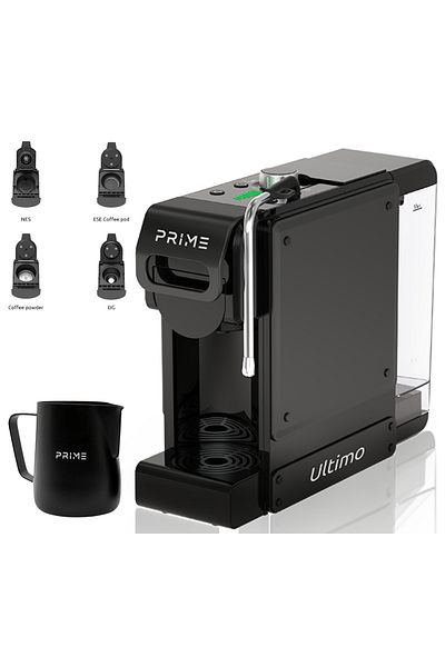 Prime 7 in 1 Multifunction Espresso Coffee Machine -Milk Foam Nozzle