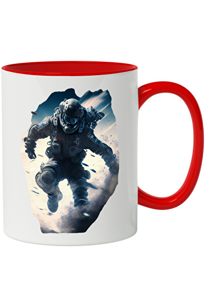 StoryGift Romania Cana Cu Aviator, Soldat, Lupta, Cer, Multicolor 330 Ml, Cer...