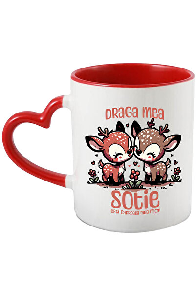 StoryGift Romania Cana Doua Caprioare Sotie Iubire Familie Indragostiti, 330m...