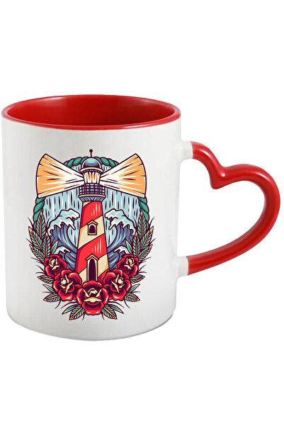 StoryGift Romania Cana Cu Far, Valuri, Ploaie, Lumina, Flori, Frunze, Franghi...