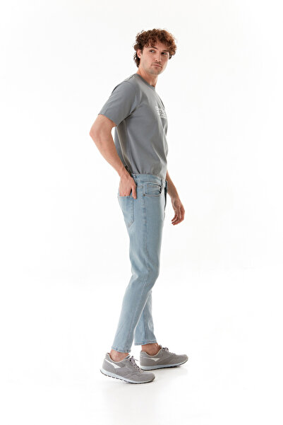 Fulla Moda Прямі джинсові штани на блискавці