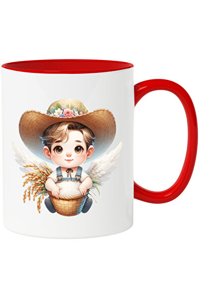 StoryGift Romania Cana Cu Un Bebelus Care Tine O Tarna/un Cos Cu Orez | Ilust...