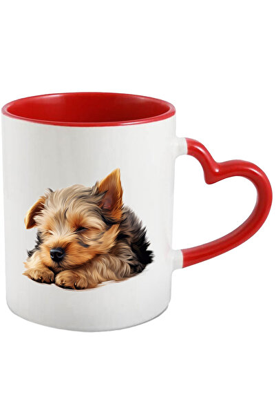 StoryGift Romania Cana Cu Un Catel De Talie Mica | Doarme | Blanos | In Lumea...