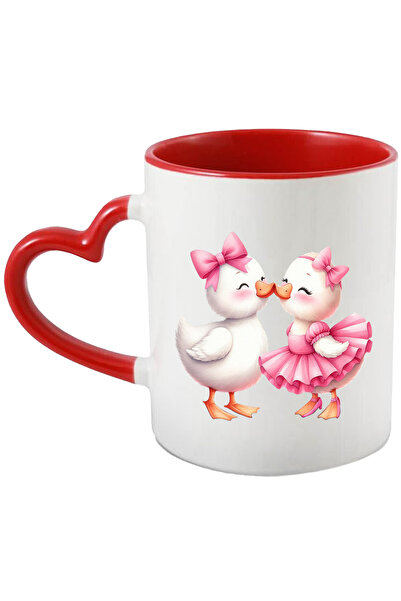 StoryGift Romania Cana Cu 2 Ratuste, Ilustratie, Prietenie, Relatie, Fundite,...